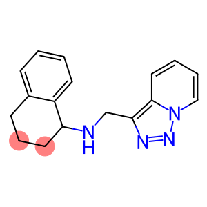 N-{[1,2,4]triazolo[3,4-a]pyridin-3-ylmethyl}-1,2,3,4-tetrahydronaphthalen-1-amine