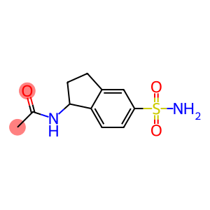 N-(5-SULFAMOYL-INDAN-1-YL)-ACETAMIDE