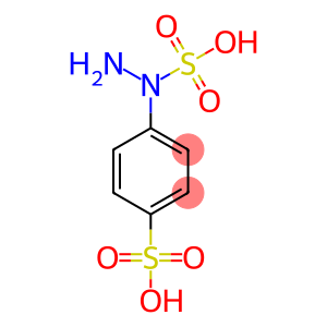 4-(N'-Sulfohydrazino)benzenesulfonic acid