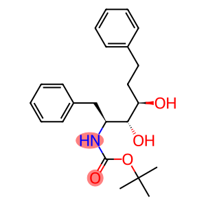 N-[(1S,2R,3R)-1-Benzyl-2,3-dihydroxy-5-phenylpentyl]carbamic acid tert-butyl ester