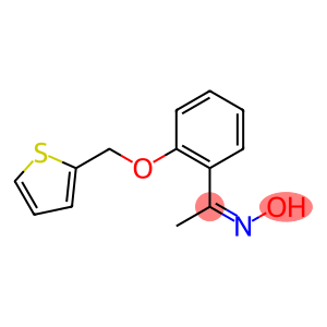 N-{1-[2-(thiophen-2-ylmethoxy)phenyl]ethylidene}hydroxylamine