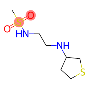 N-[2-(thiolan-3-ylamino)ethyl]methanesulfonamide