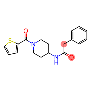 N1-[1-(2-thienylcarbonyl)-4-piperidyl]-2-phenylacetamide