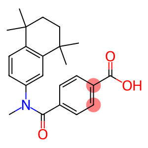 4-[N-[(5,6,7,8-Tetrahydro-5,5,8,8-tetramethylnaphthalen)-2-yl]methylaminocarbonyl]benzoic acid