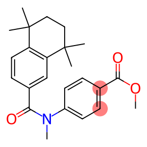 4-[N-[(5,6,7,8-Tetrahydro-5,5,8,8-tetramethylnaphthalen)-2-ylcarbonyl]methylamino]benzoic acid methyl ester