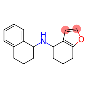 N-(1,2,3,4-tetrahydronaphthalen-1-yl)-4,5,6,7-tetrahydro-1-benzofuran-4-amine