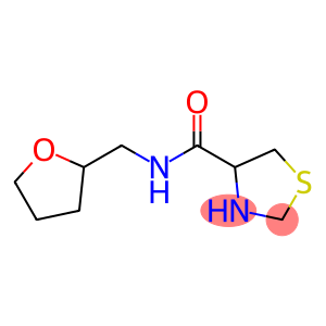 N-(tetrahydrofuran-2-ylmethyl)-1,3-thiazolidine-4-carboxamide