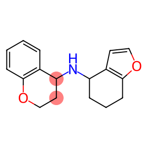 N-(4,5,6,7-tetrahydro-1-benzofuran-4-yl)-3,4-dihydro-2H-1-benzopyran-4-amine