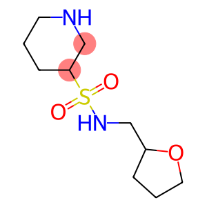 N-(tetrahydrofuran-2-ylmethyl)piperidine-3-sulfonamide