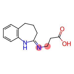 N-(1,3,4,5-tetrahydro-2H-1-benzazepin-2-ylidene)-beta-alanine