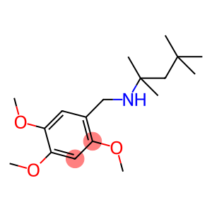 N-(1,1,3,3-tetramethylbutyl)-N-(2,4,5-trimethoxybenzyl)amine