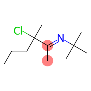 N-(tert-Butyl)-N-(3-chloro-3-methylhexan-2-ylidene)amine