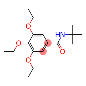 N-TERT-BUTYL-3,4,5-TRIETHOXYBENZAMIDE