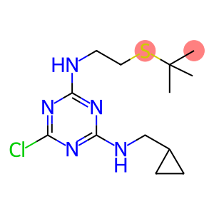 N2-[2-(TERT-BUTYLTHIO)ETHYL]-N4-CYCLOPROPYLMETHYL-6-CHLORO-1,3,5-TRIAZINE-2,4-DIAMINE