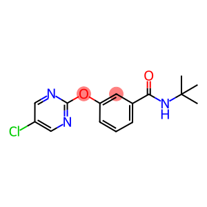 N-(TERT-BUTYL)-3-[(5-CHLOROPYRIMIDIN-2-YL)OXY]BENZAMIDE