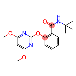 N-(TERT-BUTYL)-2-[(4,6-DIMETHOXYPYRIMIDIN-2-YL)OXY]BENZAMIDE