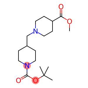 N-(TERT-BUTOXYCARBONYL)PIPERIDIN-4-YLMETHYLPIPERIDINE-4-CARBOXYLIC ACID METHYL ESTER