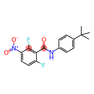 N-[4-(TERT-BUTYL)PHENYL]-2,6-DIFLUORO-3-NITROBENZAMIDE