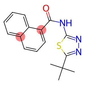 N-(5-TERT-BUTYL-1,3,4-THIADIAZOL-2-YL)-1-NAPHTHAMIDE