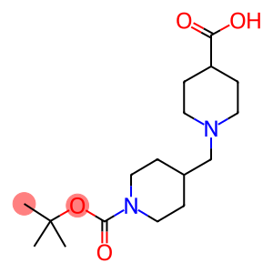 N-(TERT-BUTOXYCARBONYL)PIPERIDIN-4-YLMETHYLPIPERIDINE-4-CARBOXYLIC ACID