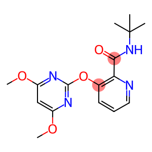 N-(TERT-BUTYL)-3-[(4,6-DIMETHOXYPYRIMIDIN-2-YL)OXY]PYRIDINE-2-CARBOXAMIDE