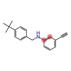 N-[(4-tert-butylphenyl)methyl]-3-ethynylaniline