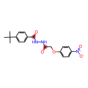 N'-(4-tert-butylbenzoyl)-2-{4-nitrophenoxy}acetohydrazide