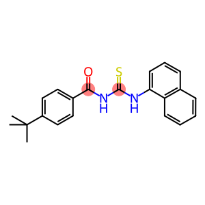 N-(4-tert-butylbenzoyl)-N'-(1-naphthyl)thiourea