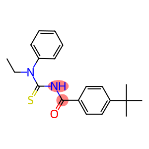 N'-(4-tert-butylbenzoyl)-N-ethyl-N-phenylthiourea