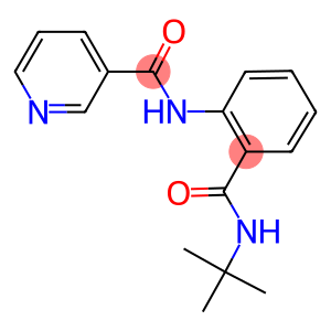 N-{2-[(tert-butylamino)carbonyl]phenyl}nicotinamide