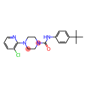 N-(4-t-Butylphenyl)-4-(3-chloropyridin-2-yl)tetrahydropyrazine-1(2H)-carboxamide