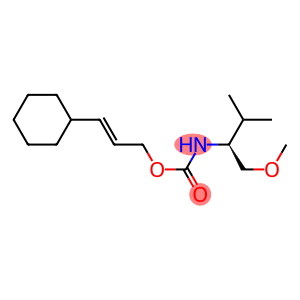 N-[(S)-1-Methoxymethyl-2-methylpropyl]carbamic acid (E)-3-cyclohexylallyl ester