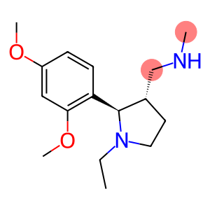 N-([(2R,3S)-2-(2,4-DIMETHOXYPHENYL)-1-ETHYLPYRROLIDIN-3-YL]METHYL)-N-METHYLAMINE