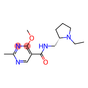 (-)-N-[[(2S)-1-Ethyl-2-pyrrolidinyl]methyl]-4-methoxy-2-methyl-5-pyrimidinecarboxamide