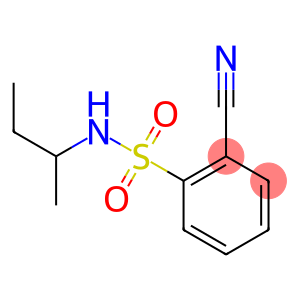 N-(sec-butyl)-2-cyanobenzenesulfonamide