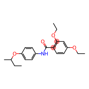 N-[4-(sec-butoxy)phenyl]-2,4-diethoxybenzamide