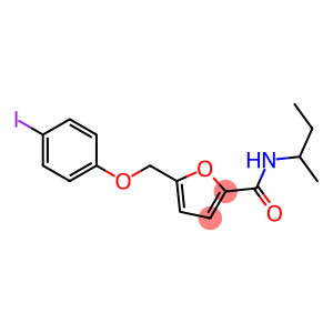 N-(sec-butyl)-5-[(4-iodophenoxy)methyl]-2-furamide