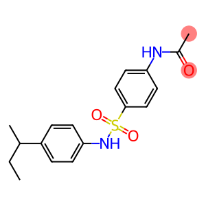 N-{4-[(4-sec-butylanilino)sulfonyl]phenyl}acetamide