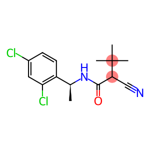 N-[(S)-1-(2,4-DICHLOROPHENYL)ETHYL]-2-CYANO-3,3-DIMETHYLBUTANAMIDE