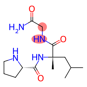 N-[(2S)-2,4-Dimethyl-2-[[[(2S)-pyrrolidin-2-yl]carbonyl]amino]pentanoyl]glycinamide