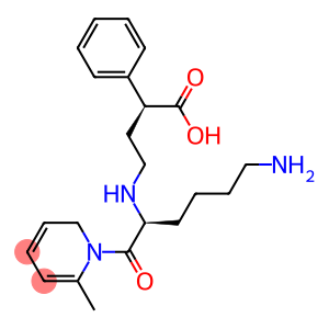 1-[N2((S)-CARBOXY)-3-PHENYLPROPYL]-L-LYSYL-L-PICOLINE