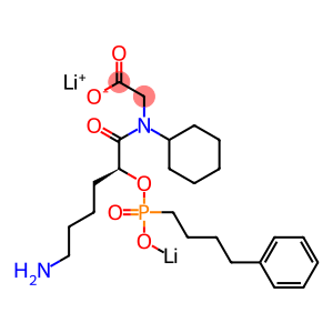 [N-[(2S)-6-Amino-2-[lithiooxy(4-phenylbutyl)phosphinyloxy]hexanoyl]-N-cyclohexylamino]acetic acid lithium salt