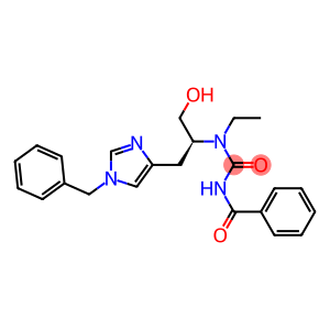 N-[(S)-2-(1-Benzyl-1H-imidazol-4-yl)1-hydroxymethylethyl]-N-ethyl-N'-(benzoyl)urea