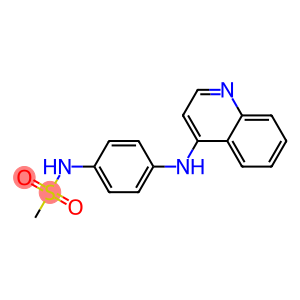 N-[4-(4-Quinolinylamino)phenyl]methanesulfonamide