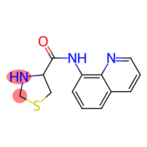 N-quinolin-8-yl-1,3-thiazolidine-4-carboxamide