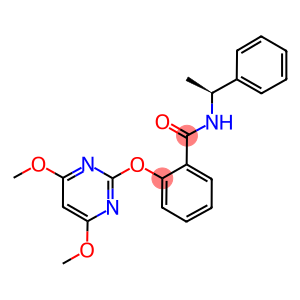 N-[(S)-ALPHA-METHYLBENZYL]-2-[(4,6-DIMETHOXYPYRIMIDIN-2-YL)OXY]BENZAMIDE