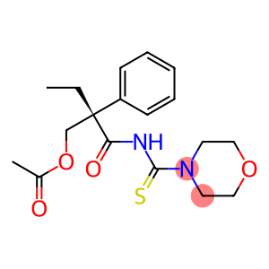 (-)-N-[(S)-2-[(Acetyloxy)methyl]-2-phenylbutyryl]-4-morpholinecarbothioamide