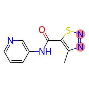 N5-(3-pyridyl)-4-methyl-1,2,3-thiadiazole-5-carboxamide