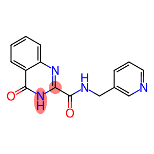 N2-(3-pyridylmethyl)-4-oxo-3,4-dihydroquinazoline-2-carboxamide