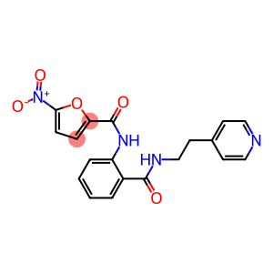 N2-[2-({[2-(4-pyridyl)ethyl]amino}carbonyl)phenyl]-5-nitro-2-furamide